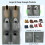 Wall Mounted Canvas Shoe Organizer, Space Saver For Dorms And Apartments, Multi-functional Storage Solution With Easy Installation 4