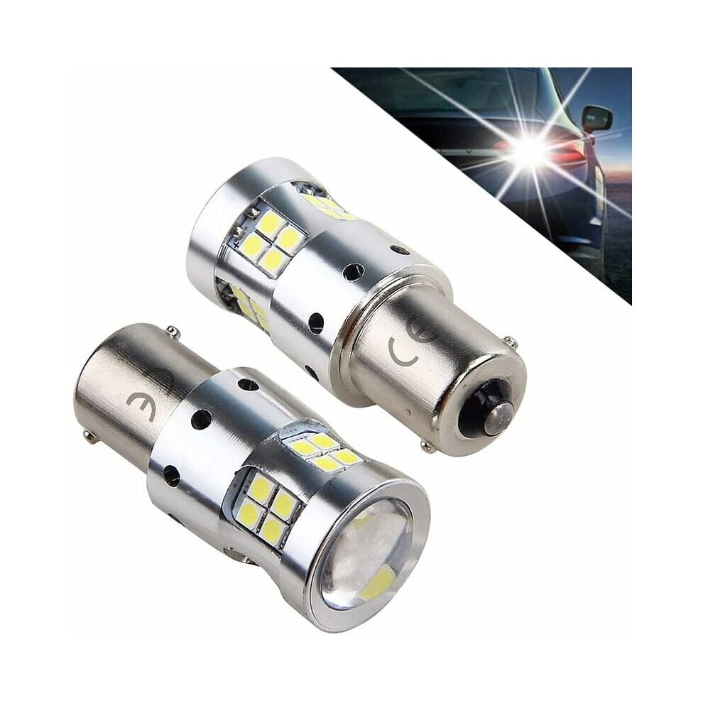 Instant Start Led Bulbs For Drl Daytime Running Lights, Wide Operating Voltage Hollowed-Out Aluminum Body High Output Smd Led Chips For Taillight And 9340959588145