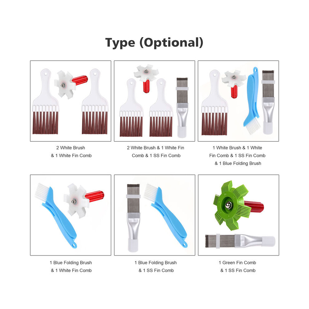 Evaporator Radiator Repair, Air Conditioner Fin Cleaner Condenser Fin Straightener, Ac Fin Comb, Cooling Fin Comb Stainless Steel Radiator Repair 9169997255532