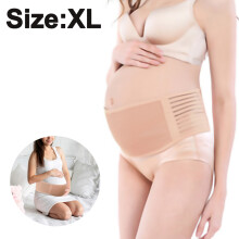 Cinta de suporte de maternidade respirável, faixa abdominal para gestantes que alivia dores na região lombar, corrige a postura e distribui o peso.