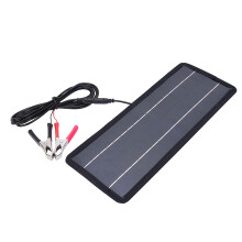 Mono-crystalline Silicon Panel, Weatherproof Solar Charger for Automotive, Marine & RV Applications, Eco-friendly (4.5W)