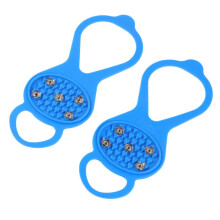 Antislip stijgijzers voor wandelschoenen, ijsklauwen, gripspikes, essentiële accessoires voor sneeuwklimmen en bergbeklimmen. Antislip schoenspikes