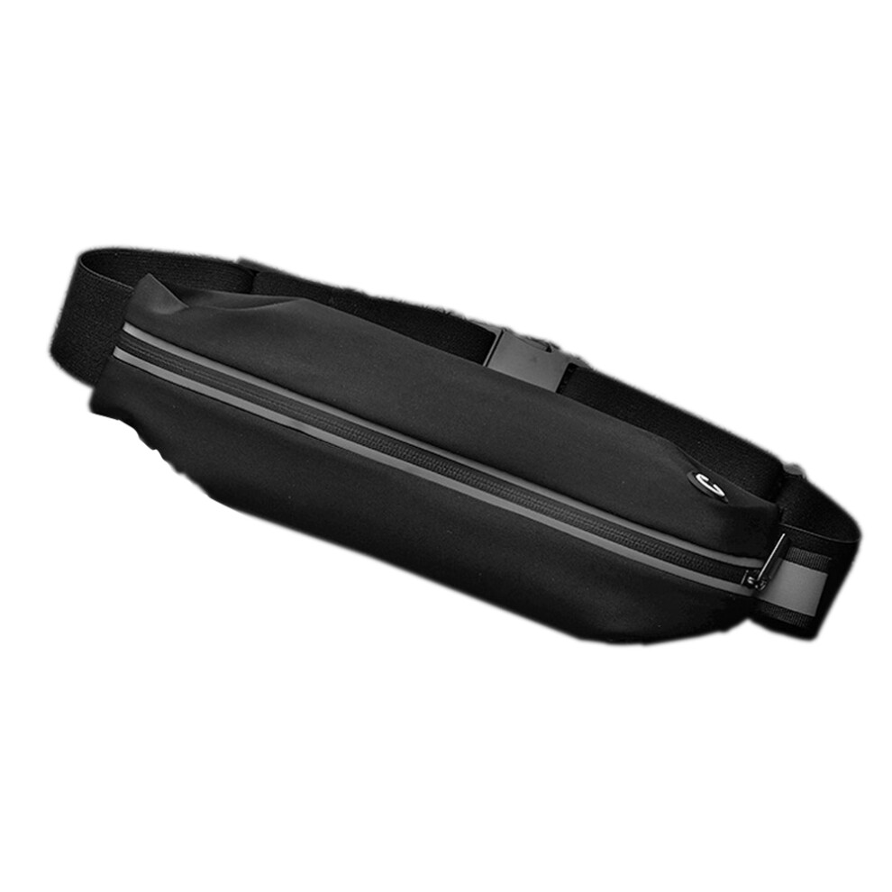 High Stretch Fabric Running Waist Pack, Stretchable Belt With Reflective Design For Night Safety, Ideal For Running Jogging Walking Gym Cycling Hiking