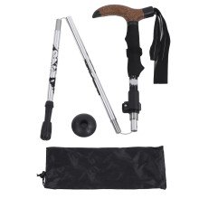 Outdoor Explorer's Essential, Lightweight Tungsten Steel & Aluminium Alloy Trekking Poles, Enhanced Stability & Comfortable Grip for Mountaineering, H