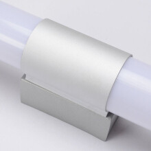 Elegante badkamerlamp, modern design, roestvrij staal, aluminium behuizing, 12W LED, hoge helderheid, optimale verlichting voor de badkamer.