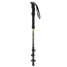 Adjustable Trekking Pole with Ergonomic EVA Foam Handle Lightweight Hiking Stick for Outdoor Adventure Load Bearing Connection Joint Camouflage Design