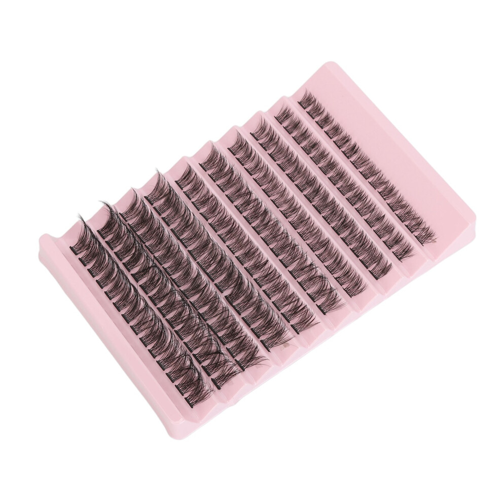 Realistic Synthetic Fibre Cluster Eyelashes DIY Lightweight Adhesive 002