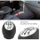 Manual 6-Speed Car Shift Lever, Ergonomic Design With Direct Replacement, Smooth Control For An Enhanced Driving Experience 1