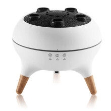 (A, 1) Essential-Oil Diffuser with 7 Colors LED Light Timing Function for Home