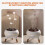 (C, 1) Essential-Oil Diffuser with 7 Colors LED Light Timing Function for Home 3