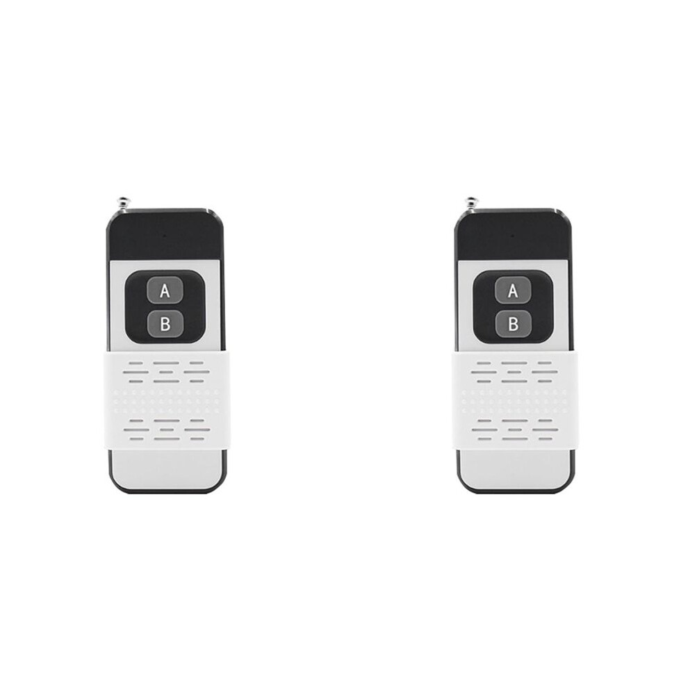 2X 433Mhz Wireless Remote Control 2 Buttons 1000M Transmitter For Light/ Gate /Garage Door/Motor Controller 6032168615769