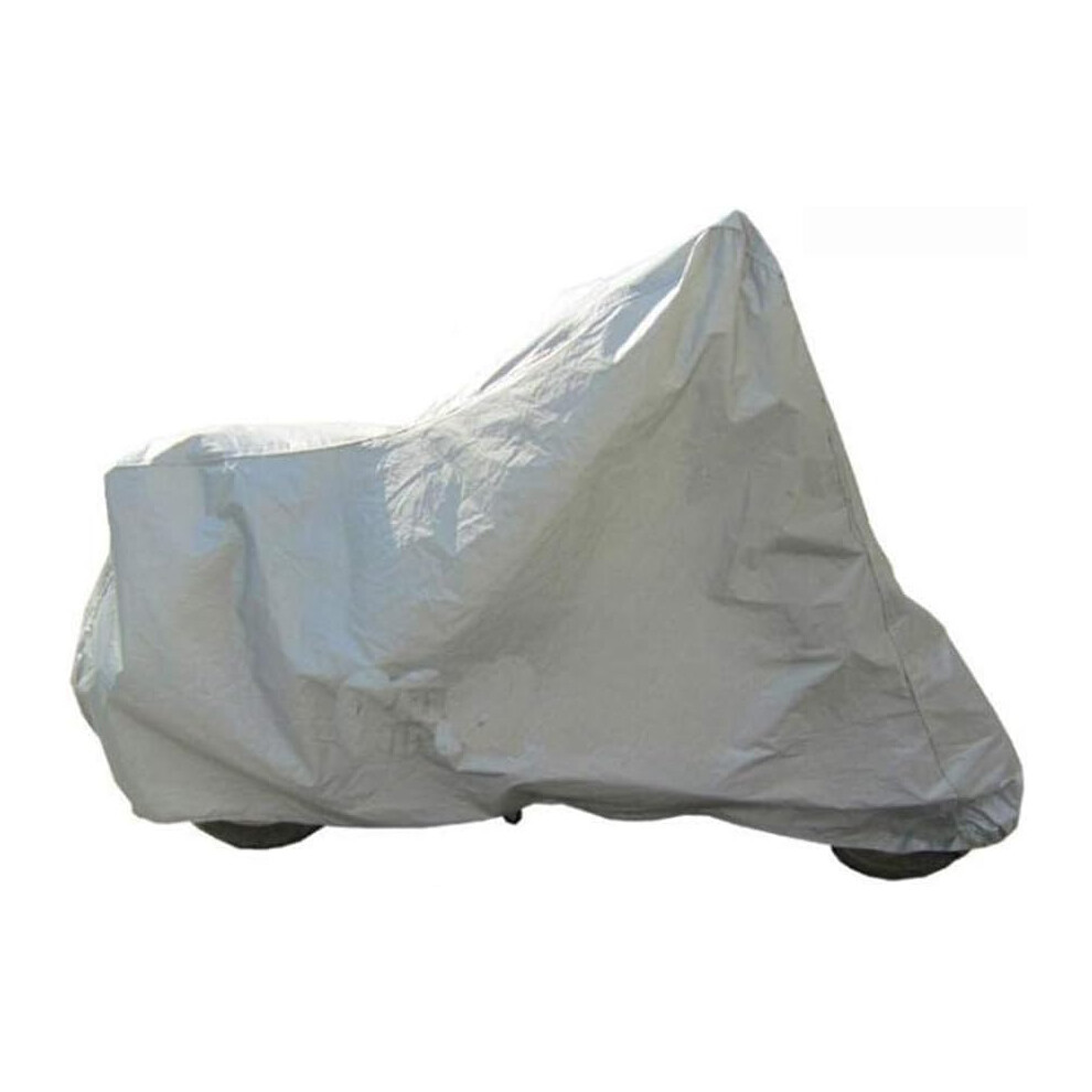 Xl Motorcycle Cover, Dust Cover That Protects Against Environmental Damage, Lightweight Yet Durable, 120X210cm Silver 9173940223592