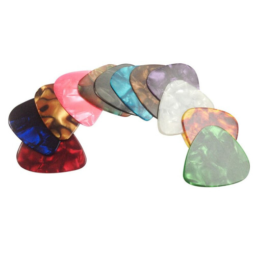 24 X Rock Picks - Mediators for Guitars and Basses 3 Different Thickness 1