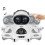 2X  RC Pocket Robot for Kids with Interactive Dialogue Conversation, Voice Recognition, Chat Record, Singing 2