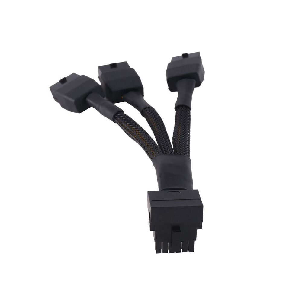 2Pcs 3X8pin Pci-E To 16Pin(12+4) Pci-E 5.0 12Vhpwr Connector 90-Degree Elbow Cable Gpu Rtx4090 Rtx4080 P8x3 To 16Pin-A 4712502037960