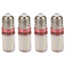 4X 3 Kleurtemperaturen Geïntegreerde SMD LED-Maïslamp E27 AC85V - 265V Warm Wit Hoog Licht Energiebesparing Kleine LED-Lamp 12W