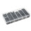 340Pcs 7 Sizes Rubber Grommet Assortment Kit, Firewall Hole Plug Set Electrical Wire Gasket Solid Hole Plugs Set 9