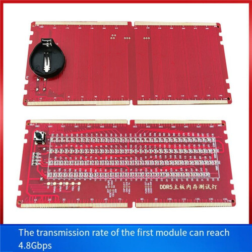2X DDR5 Memory Slot Tester Wide Compatibility DDR5 Memory Tester for Memory Computer Repair 2