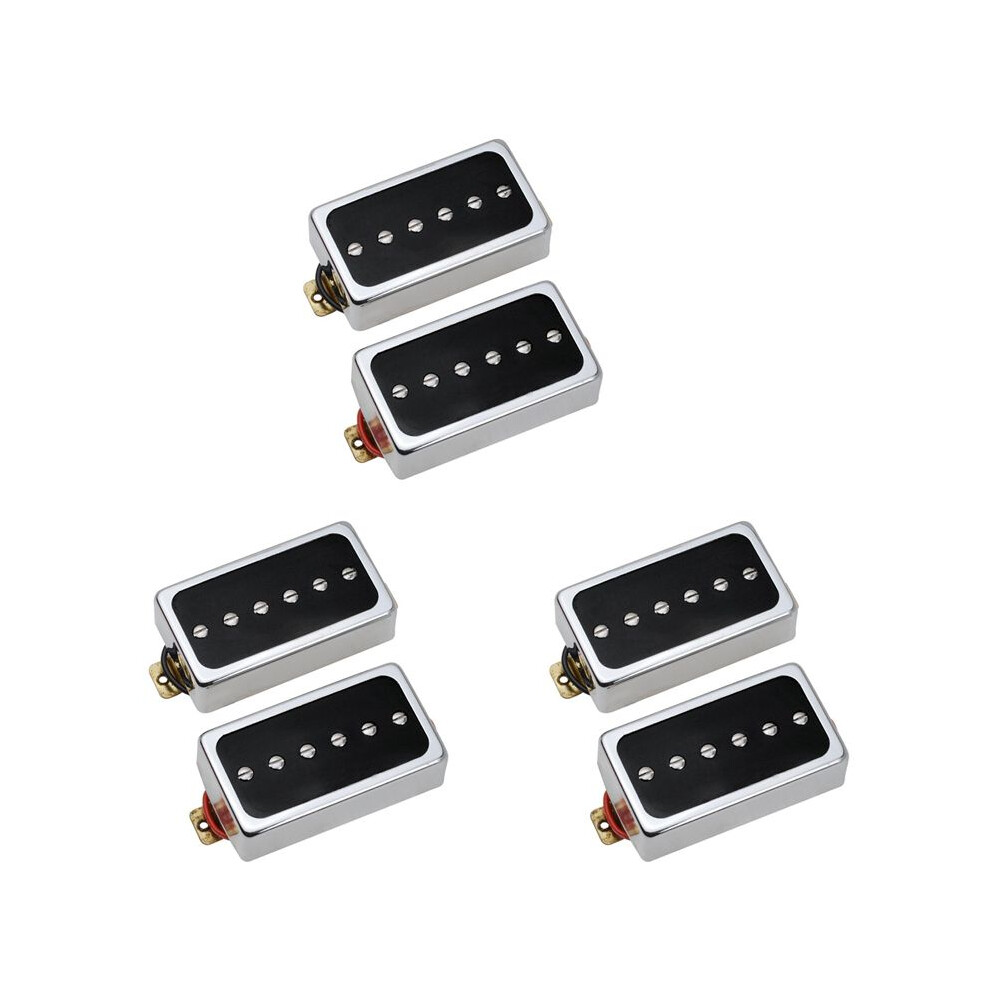 6X P90 Electric Guitar Pickup Humbucker Size Single Coil Pickup Neck And Bridge Guitar Parts And Accessories 4713258995313