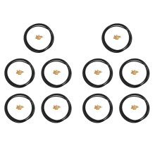 10X BH59 Fahrrad Brems Schlauch MTB Hydraulisch Disc Brems Rohr 2.5M Stecker Insert Olive Set