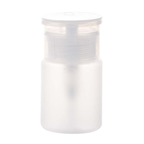 3X 70ml Nail Art Makeup Polish Plastic Pump Dispenser Bottle Remover 1