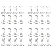 32-Pack Houders voor Ijshoorntjes, Houders van Roestvrijstalen Hoorntjes, Houders voor Pizzahoorntjes, Displaystandaards voor Voedselhoorntjes