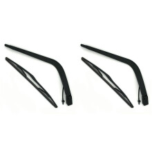 2X Car Rear Wiper Blade and Arm for Freelander MK 1 1997-2008 Door SUV Natural Rubber