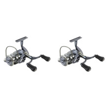 2X Reel Fishing 2500S 5.2:1 Spinnrolle Double Handle Grip Angelausrüstung Angelrolle