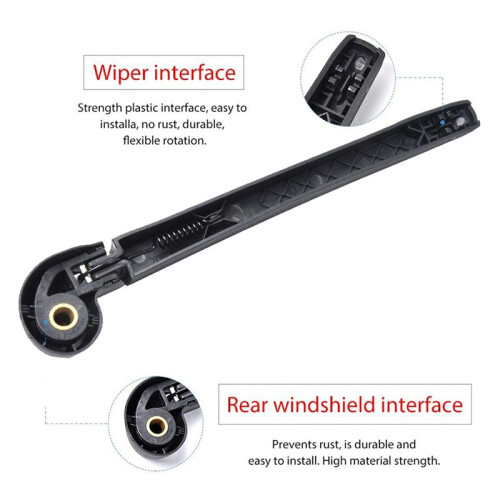 2X Rear Windshield Wiper Arm Blade Set for- Cayenne 2011-2017 95862804000 2