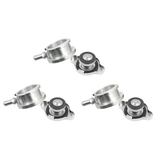 3Conjunto 32Mm 1,25 Polegadas Pescoço de Preenchimento Do Radiador 0,9Bar Tampa Do Radiador Universal