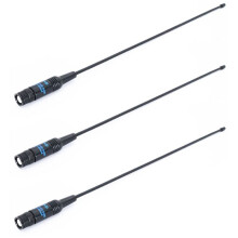 3X RH-771 Dual Band VHF/UHF BNC Talkie Handheld Radio Antenna for TH-28A TK100 C150
