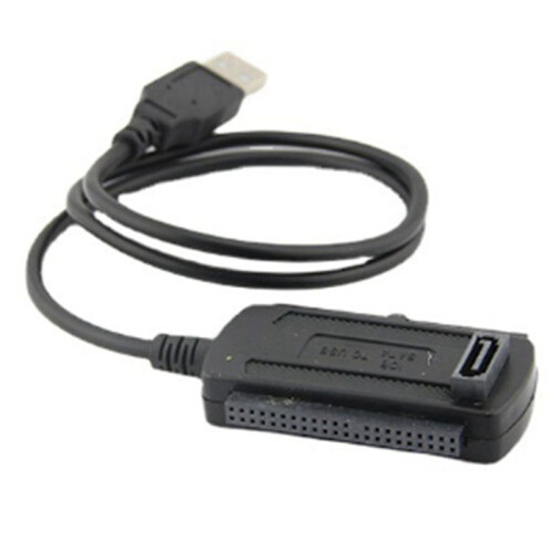 2X Conversor de Adaptador USB para IDE   2,5 3,5 Polegadas Cabo Adaptador de Disco Rígido para PC Laptop Notebook 2