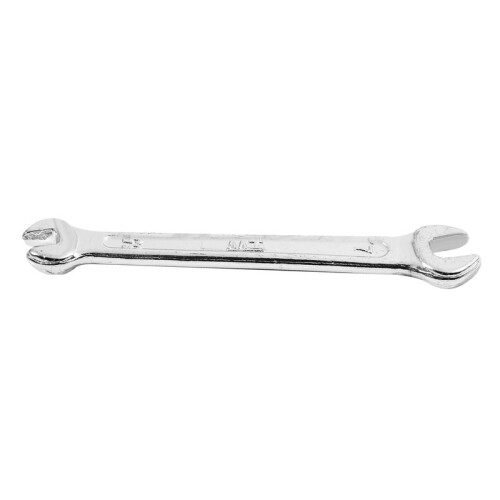 10X Silver Tone 5.5mm X 7mm U Shape Double Open-Ended Wrench Tool 2