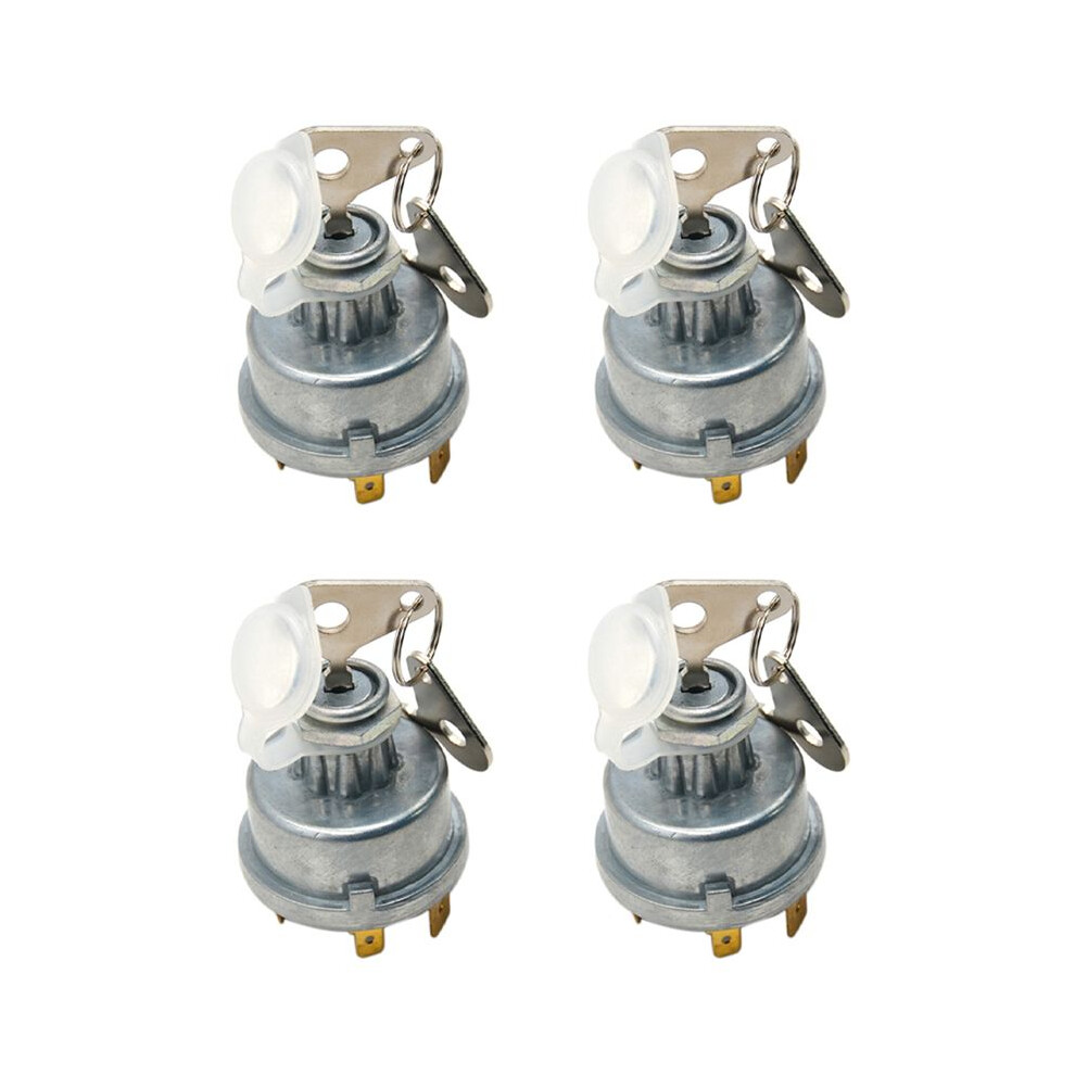 4X Universal Tractor Plant Ignition With Keys Ignition For 128Sa Massey Ferguson 30 275 Case Jcb 35670 4712109226415