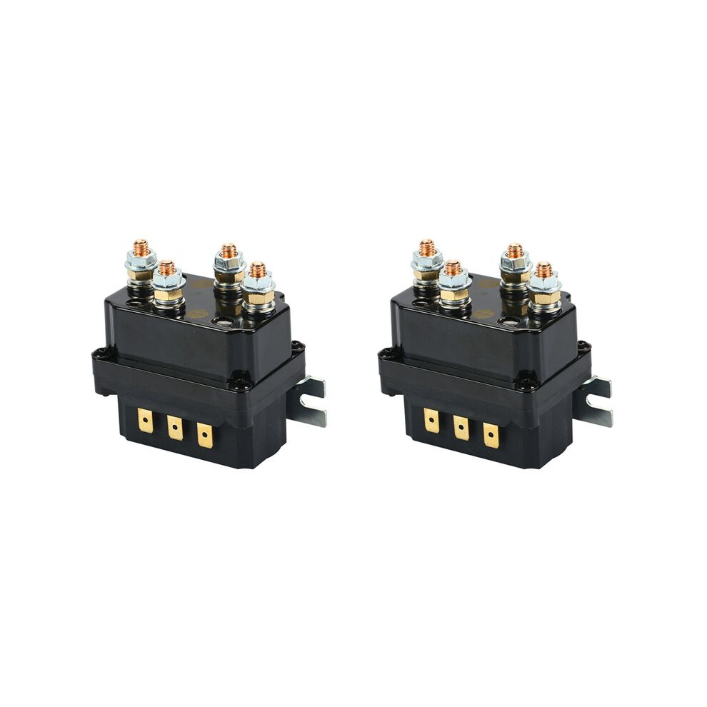 2X 12V Winch Rocker Thumb 250A Solenoid Relay Contactor Winches For Atv Utv 4711090523732