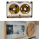 3X 55 Minute Blank Tape Disk Double-Sided Metal Small Open Disk Blank Cassette Tape Tape Disk, E 2