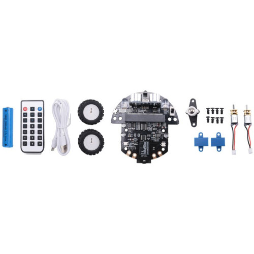3X Robot Programmable Robotic Kit Based  BBC Microbit V2 and V1 for STEM Coding Education with Chargeable Battery(A) 2