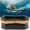 2X Surfboard Handle Plastic Surfboard Insert Handle Surfing Board Surf Rescue Accessory Figure Eight Handle Black 3