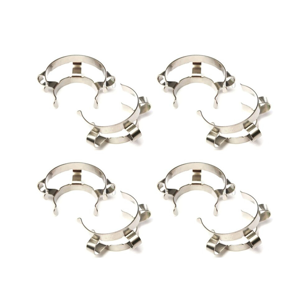 8Pcs 24 Stainless Steel Clip Keck Clamp For 24/29 24/40 Glass Ground Joint 6033600727576