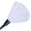 4pc Fashion Turkey Feather Duster with Black Plastic Handle Cleaning Tool(White)35cm 4