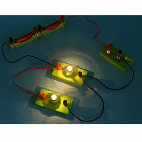 2X DIY Circuit Electricity Learning Kit Physics Educational Toys for Children STEM Experiment Teaching 1