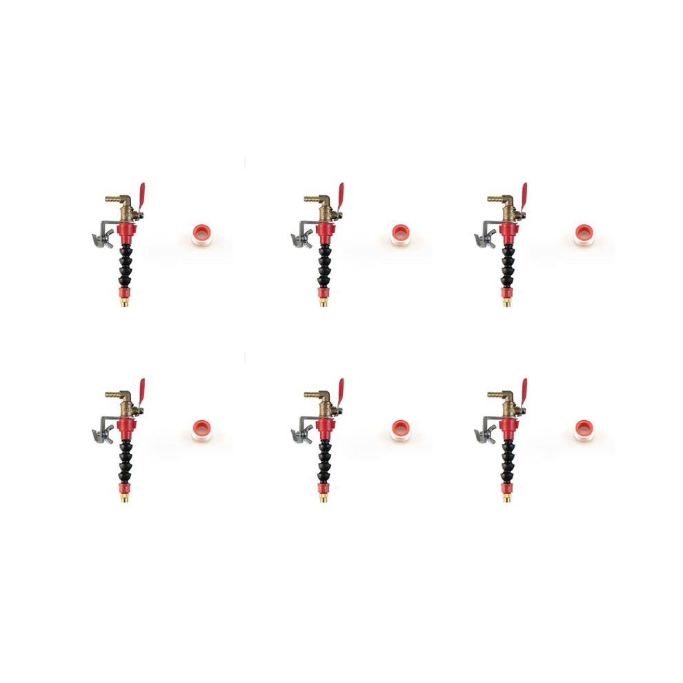 6X Dust Remover Water Sprayer Nozzle For Angle Grinder, New Water Filling Device Sprinkler Nozzle 6032109517855