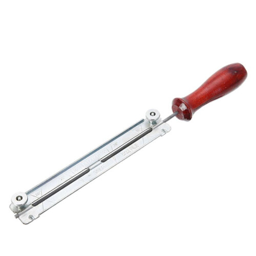 3pcs 3/16 Inch 4.8mm Round Flat  Sharpening Sharpener Force File Files Holder Handle Kit Chainsaw Chain Tools 2