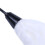 4pc Fashion Turkey Feather Duster with Black Plastic Handle Cleaning Tool(White)35cm 5