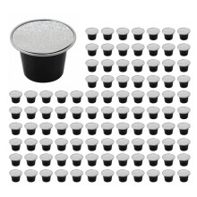 1000 Juegos de Cápsulas de Café Recargables Taza de Cápsulas de Café Desechables Embalaje Suministros de Café para  Negro