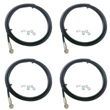 4X Bike Bicycle 2 Meter Brake Hose Kit for Formula R1 R1R Ro Rx T1 Mega Tube + Oil Needle+Olive+Rubber Rings