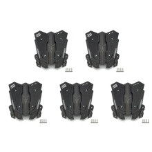 5X Motorcycles Windscreen Windshield for  MT-15 MT 15 MT15 2019-2020 Aluminum Alloy Screen Accessories Black