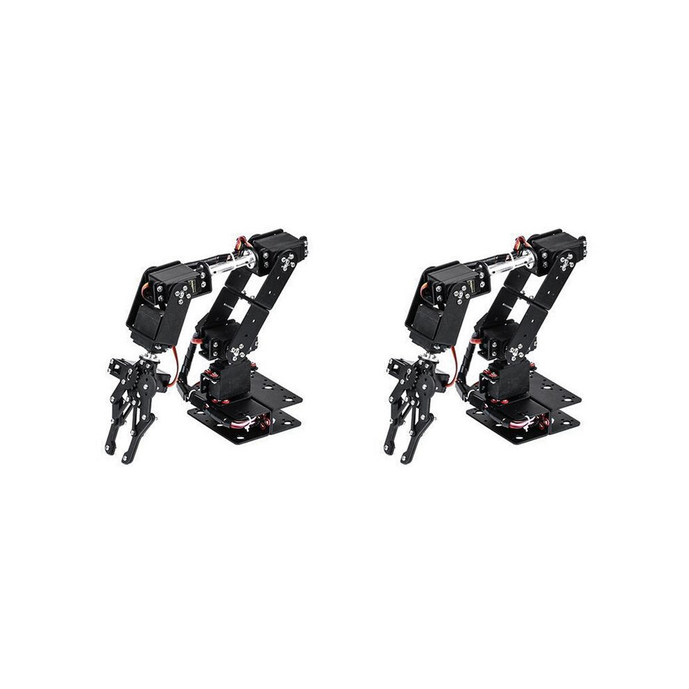 2X 6Dof Robot Mechanical Arm Clamp Claw Kit Dof Manipulator Industrial Grade Manipulator For Robotics 4714127098388