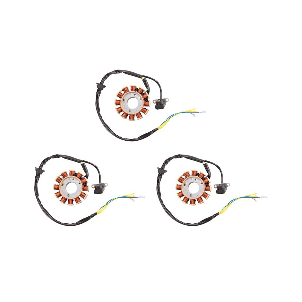 3X Coil 12 Pole Stator Coil Ignition Stator For Gy6 125Cc 150Cc 6033600739517