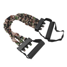 Verstellbarer Latex Nylon Brustexpander 3-Rohr 105 lb Krafttrainer